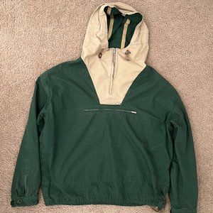 J. Crew Unisex 1989 Side-Zip Cotton Anorak Size Medium